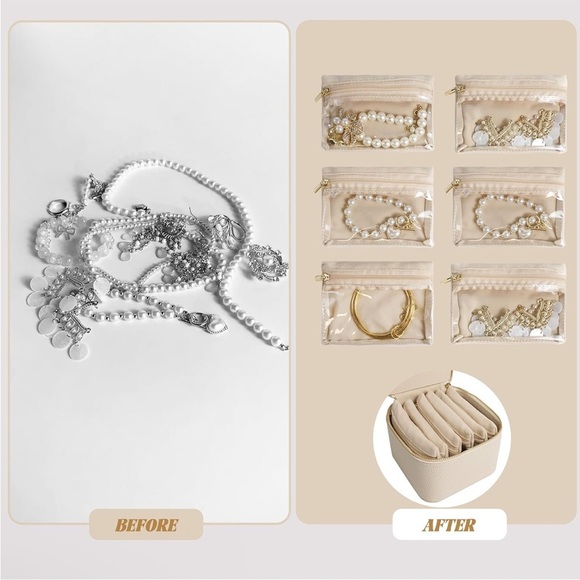 Cream Jewelry Travel Case
0429 - Picture 4 of 15